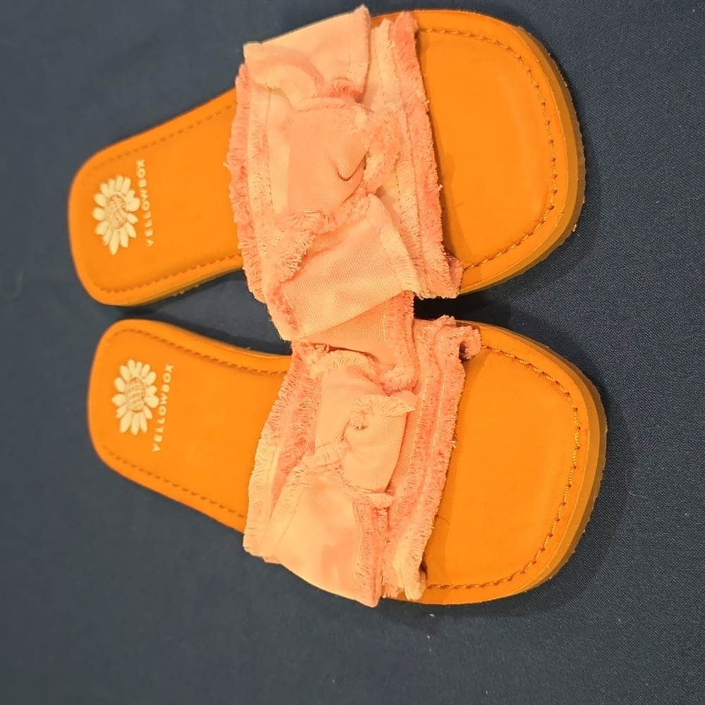 Yellow Box Daralie sandals
